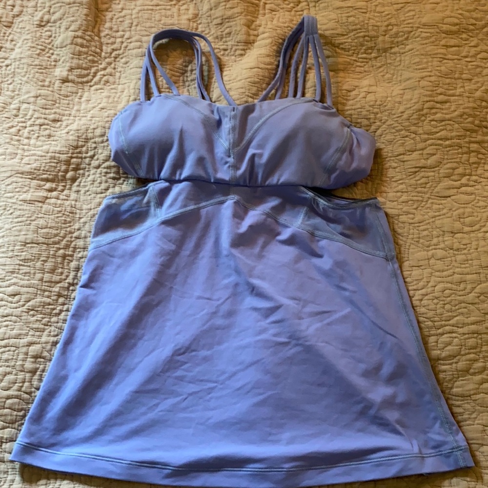 Cut out side Lululemon tank top